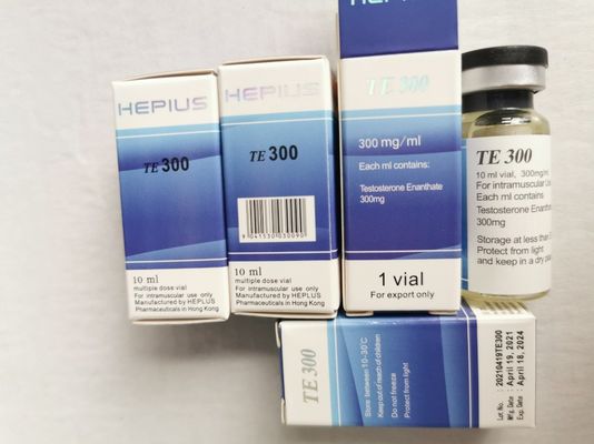 Injectable Steroid finished oil Testosterone Enanthate 300mg/Ml Liquid For Building